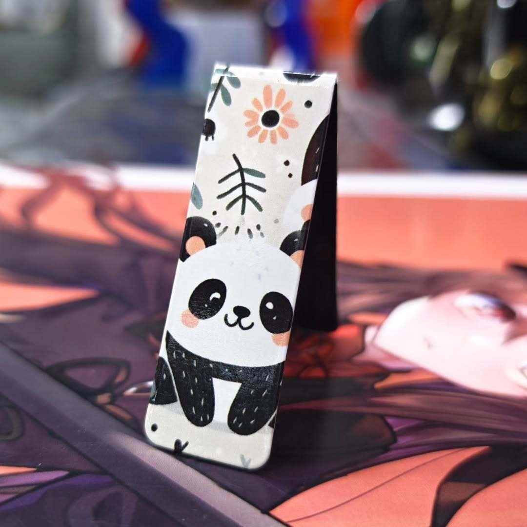Panda Magnetic Bookmark - alternate view