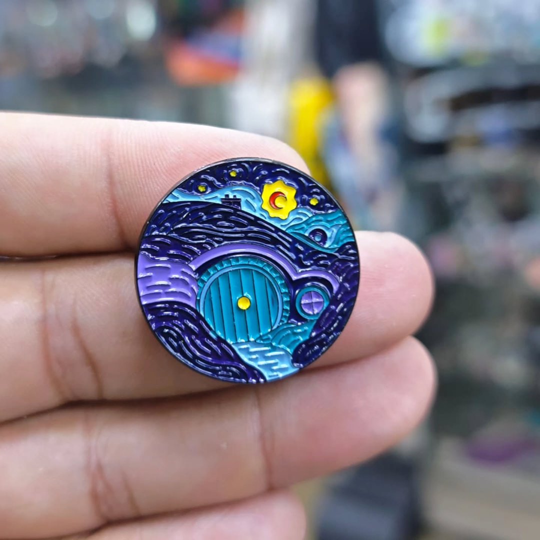 The Lord Of The Ring Pins - alternate view