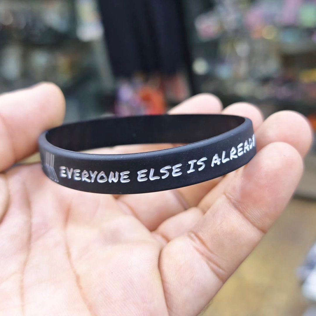 Be Yourself Silicone Bracelet - alternate view