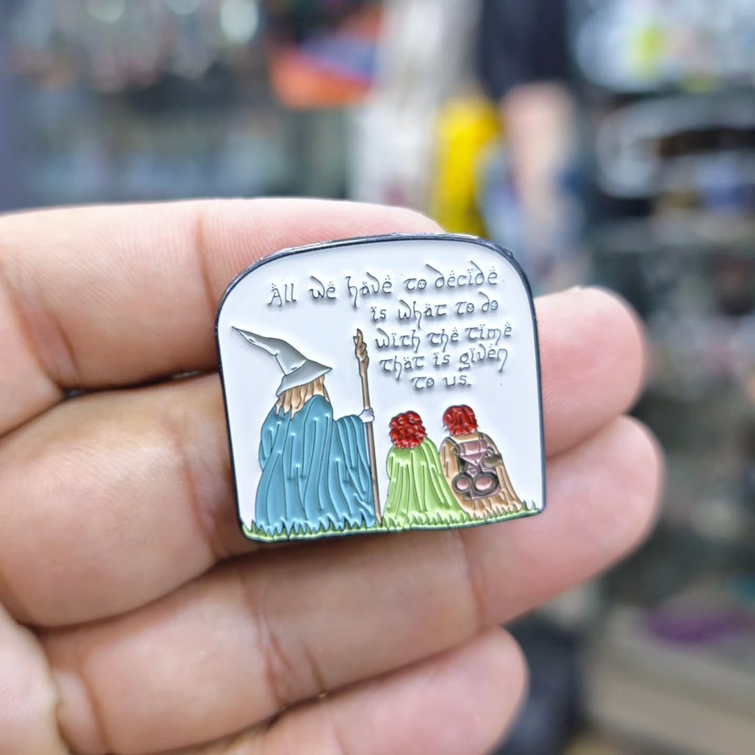 The Lord Of The Ring Pins - alternate view