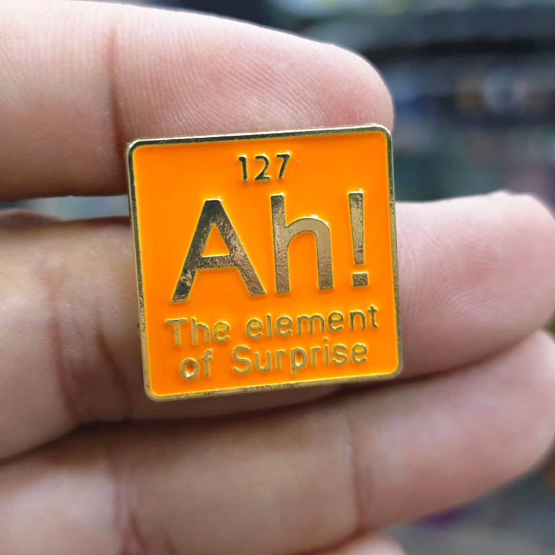 AH The Element Of Surprise Pins - alternate view