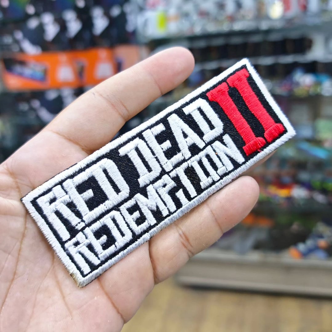 Embroidered Patch Red Dead Redemption 45 x 120 MM - alternate view