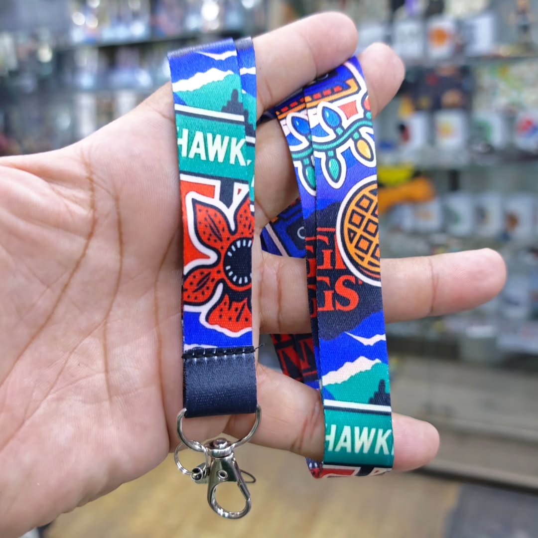 Stranger Things Smartphone Attachment Keychain - alternate view