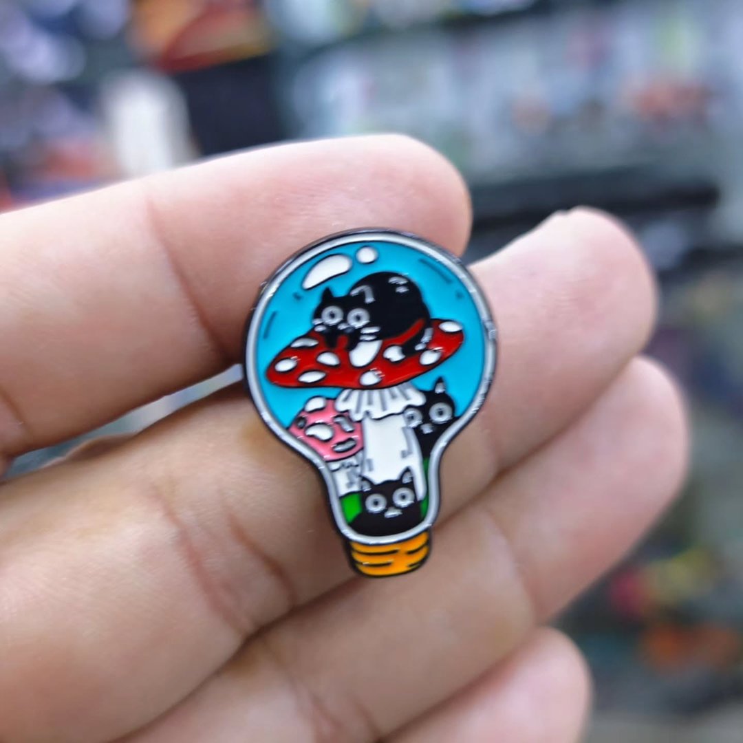 Cat Light Pins - alternate view