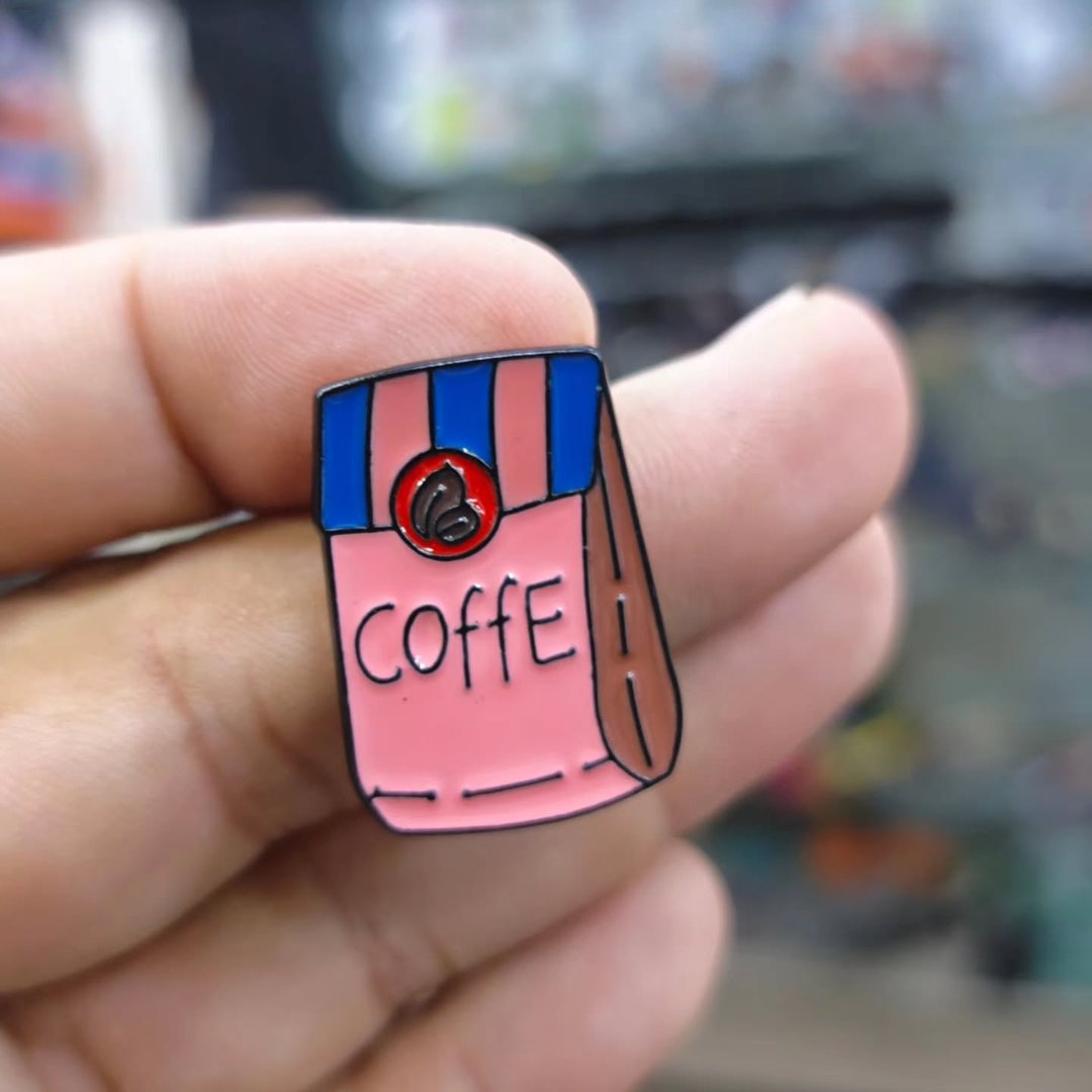 Coffee Pack Pins - alternate view