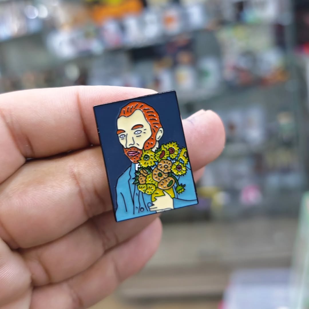 Van Gogh Pins - alternate view