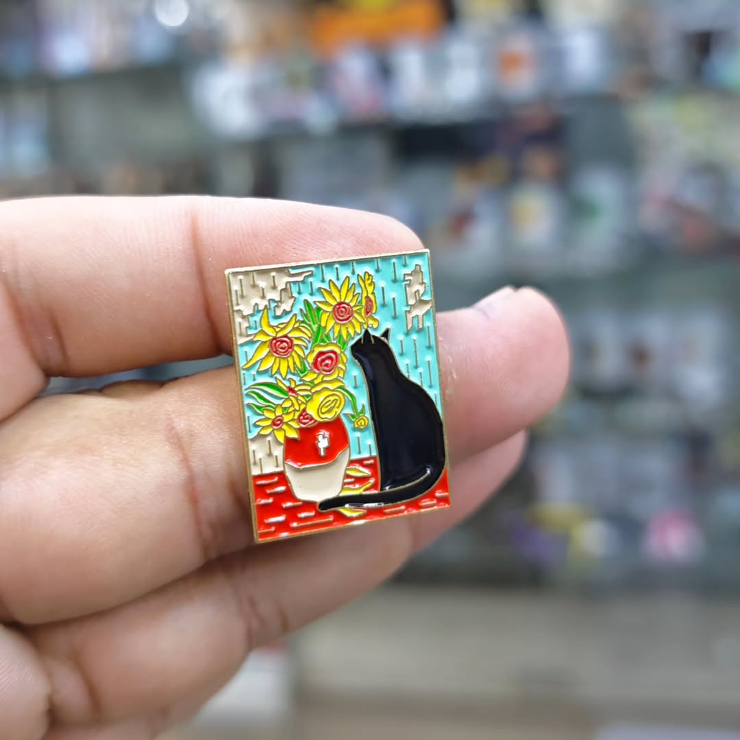 Van Gogh Pins - alternate view