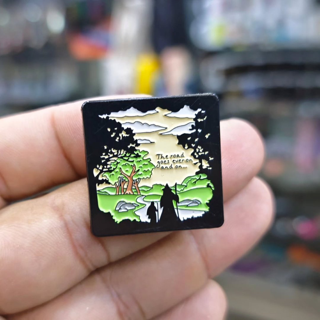 The Lord Of The Ring Pins - alternate view