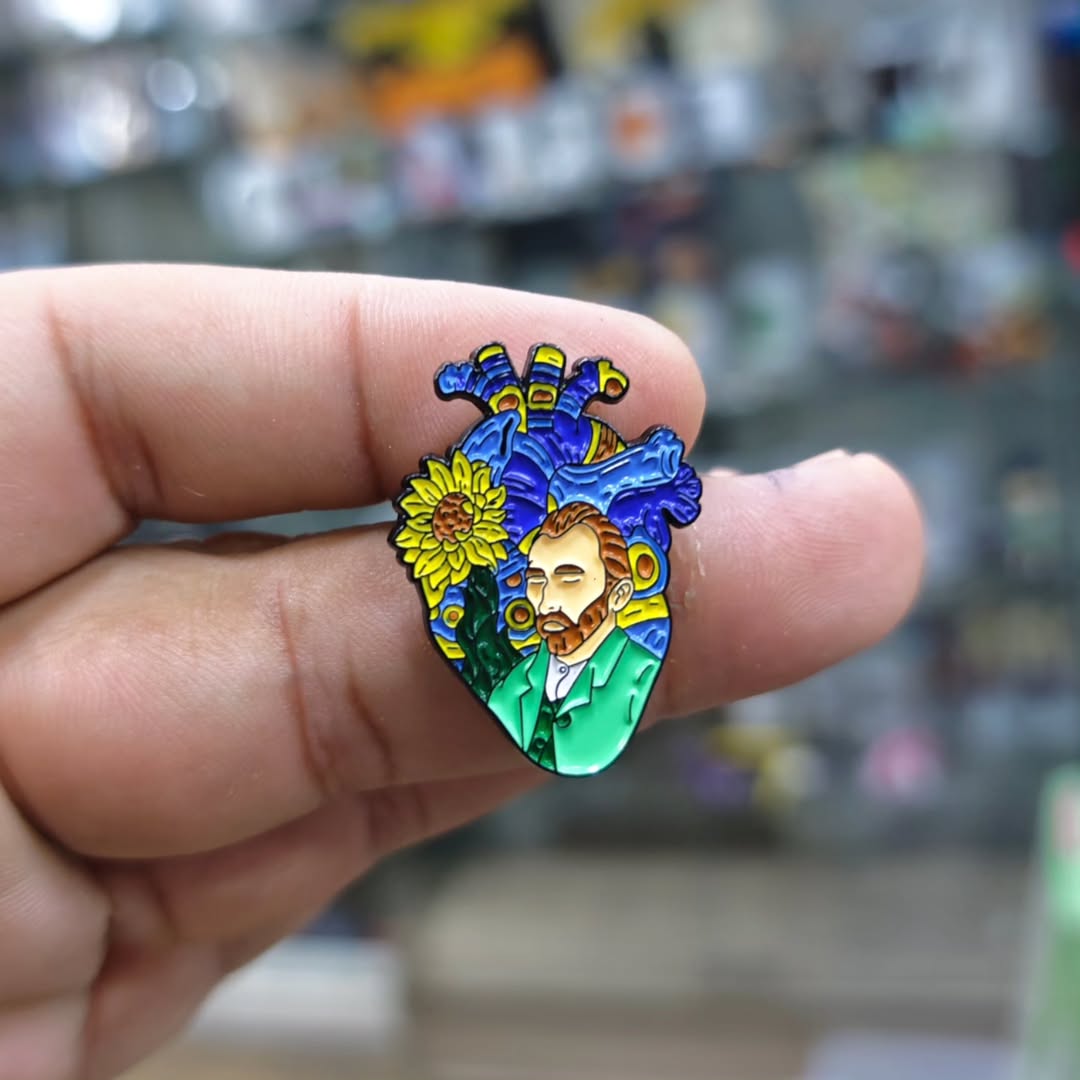 Van Gogh Pins - alternate view