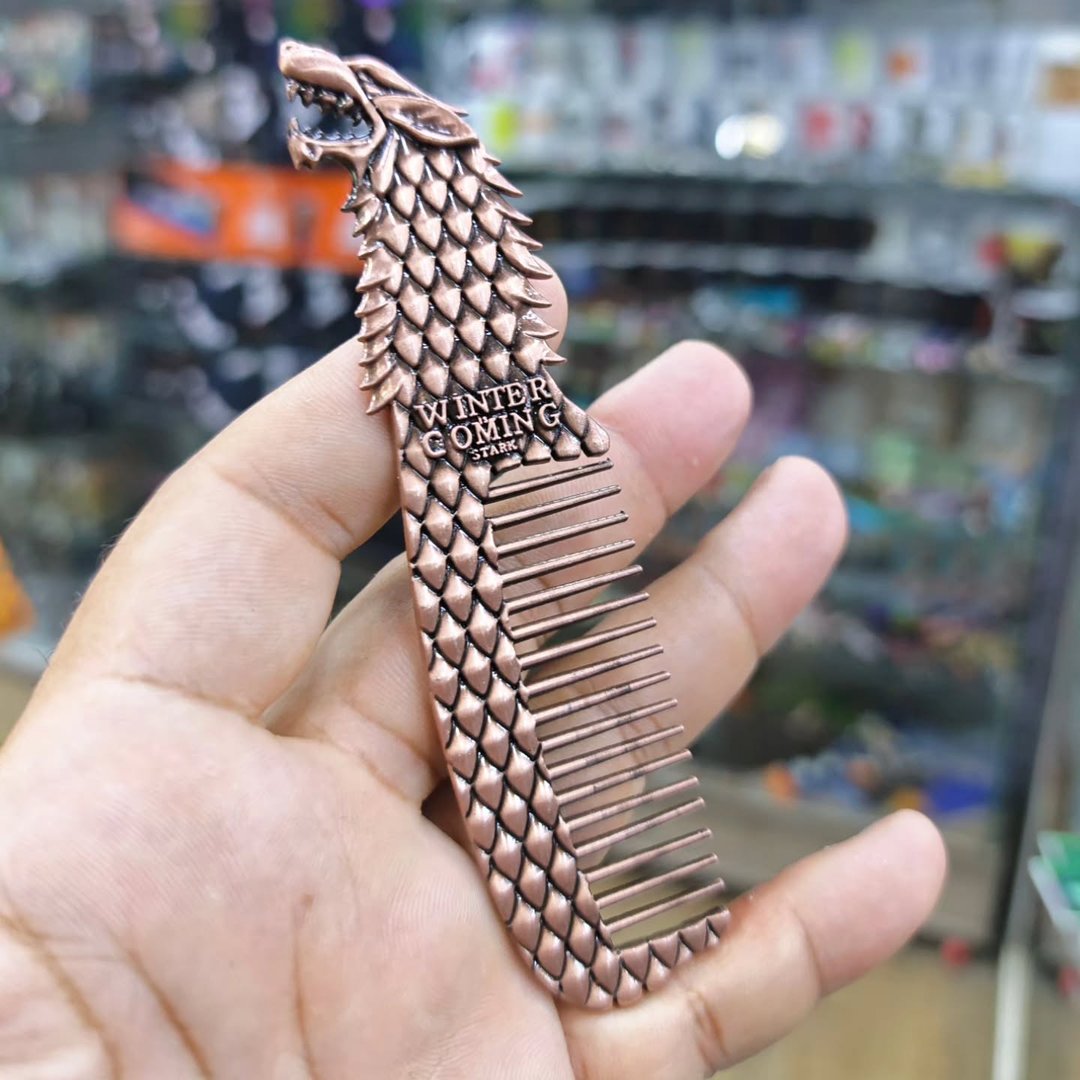 Game of Thrones Stark Hairbrush - alternate view