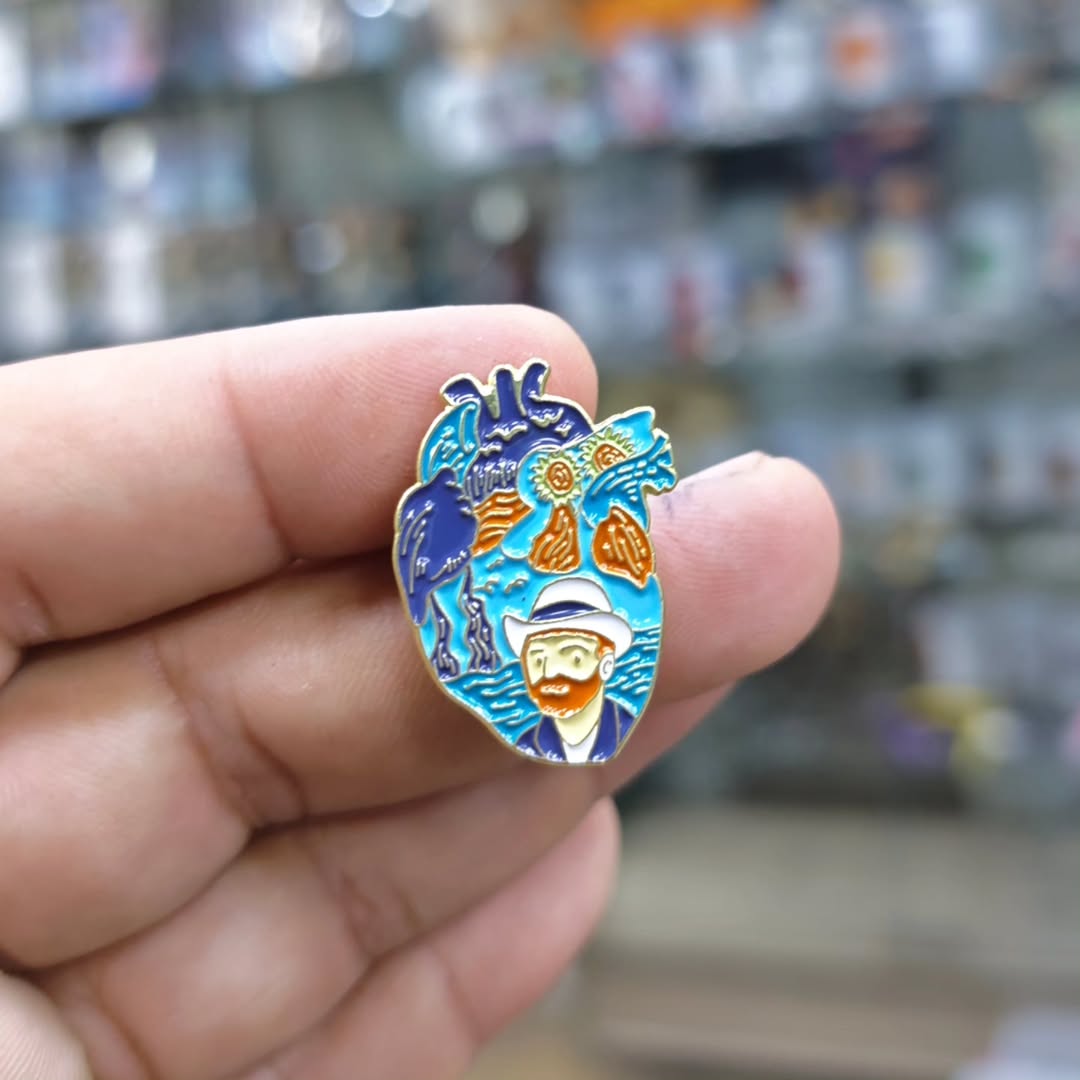 Van Gogh Pins - alternate view