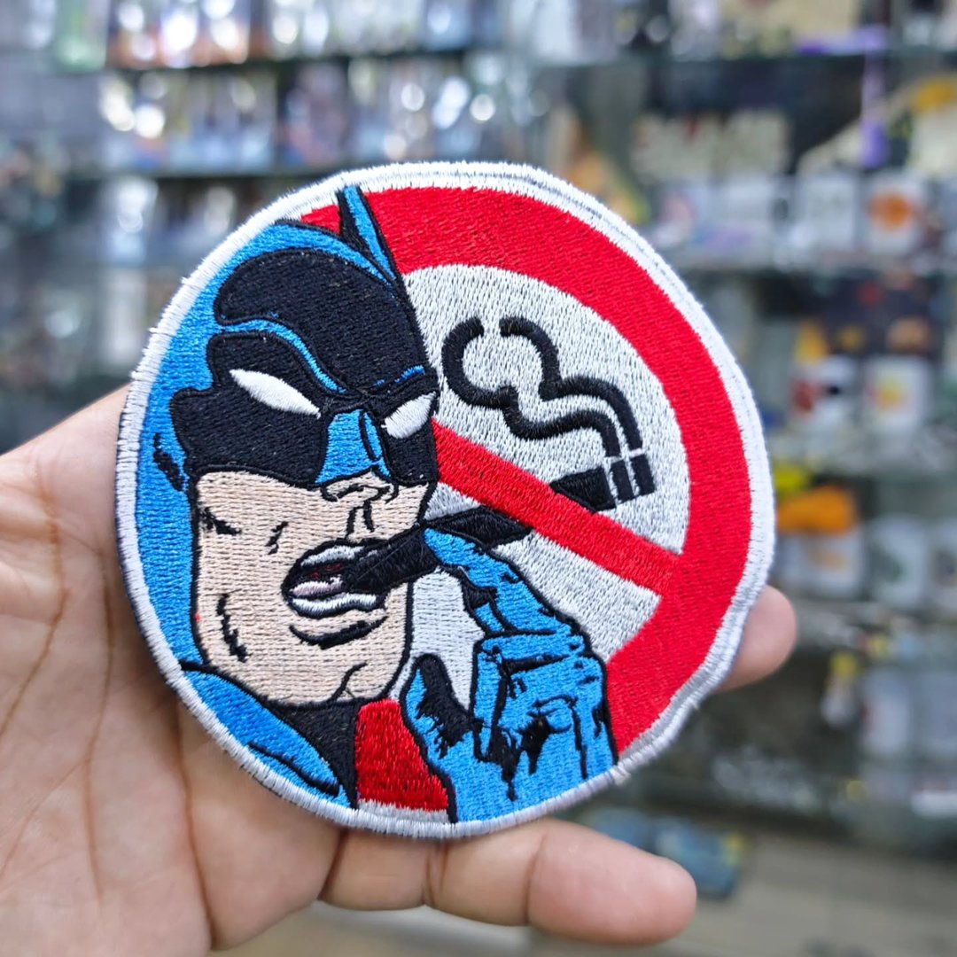Embroidered Patch Batman 110 x 110 MM - alternate view