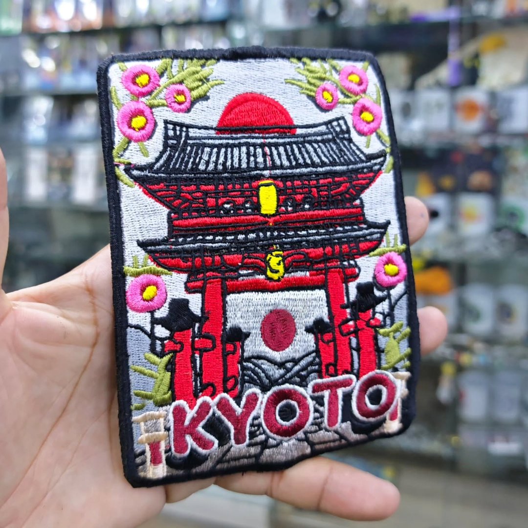 Embroidered Patch Kyoto 105 x 145 MM - alternate view