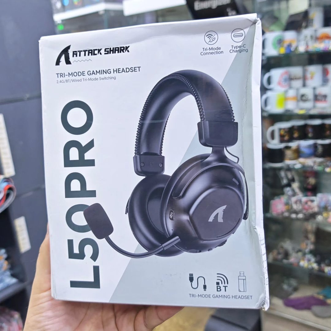 Attack Shark L50 Pro Wireless Gaming Headset - alternate view