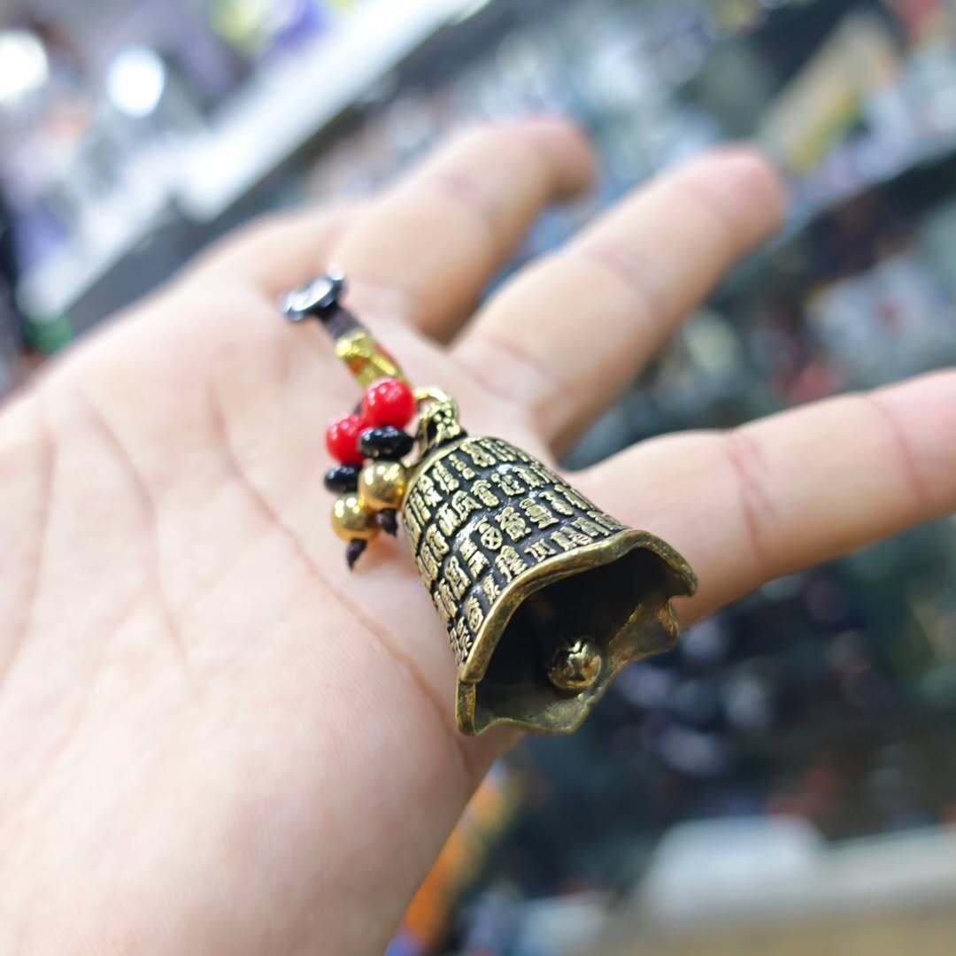 Chinese Bell Keychain - alternate view