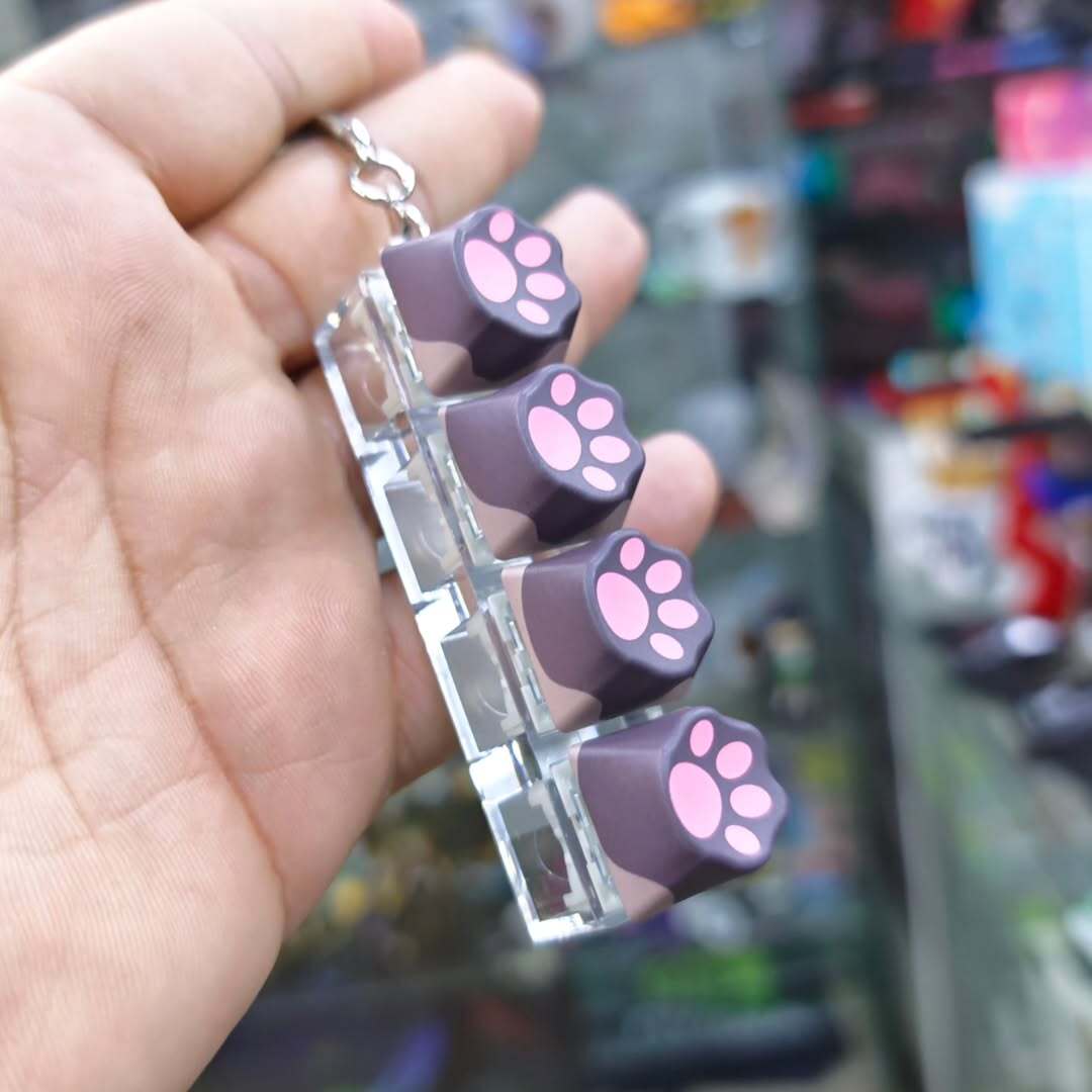 Anti Stress Keyboard Keychain - alternate view