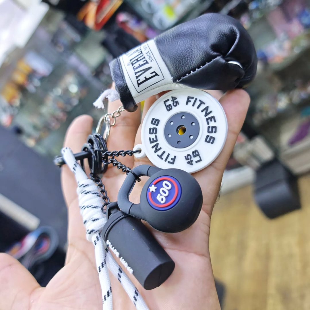 Boxing Keychain - alternate view
