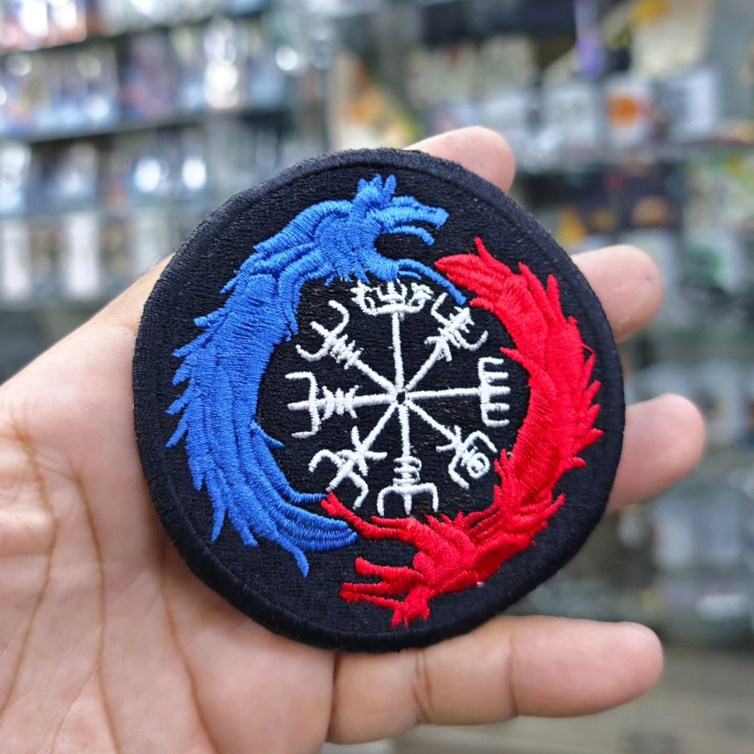 Embroidered Patch God Of War 90 x 90 MM - alternate view