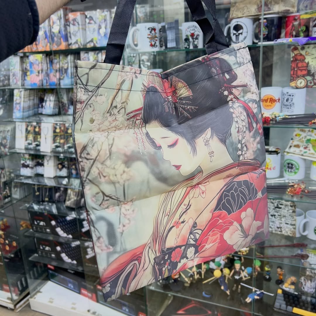 Japanese tote bag - alternate view