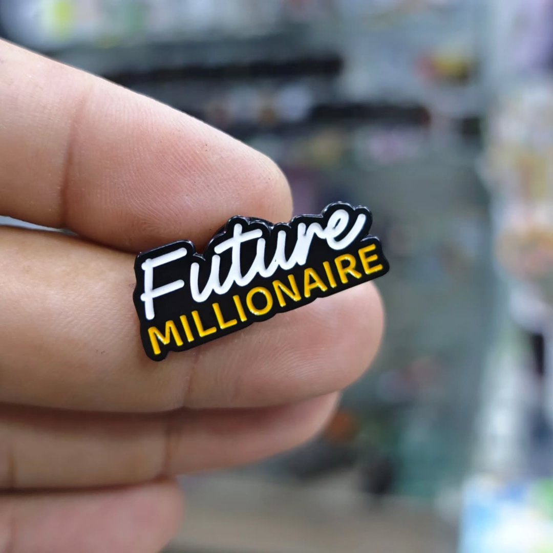 Future Millionaire Pins - alternate view