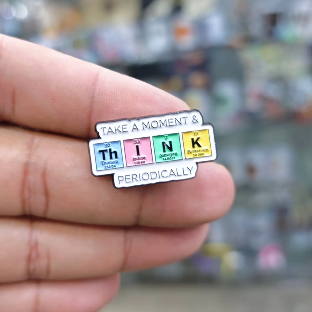 Take A Moment Think Pins - alternate view