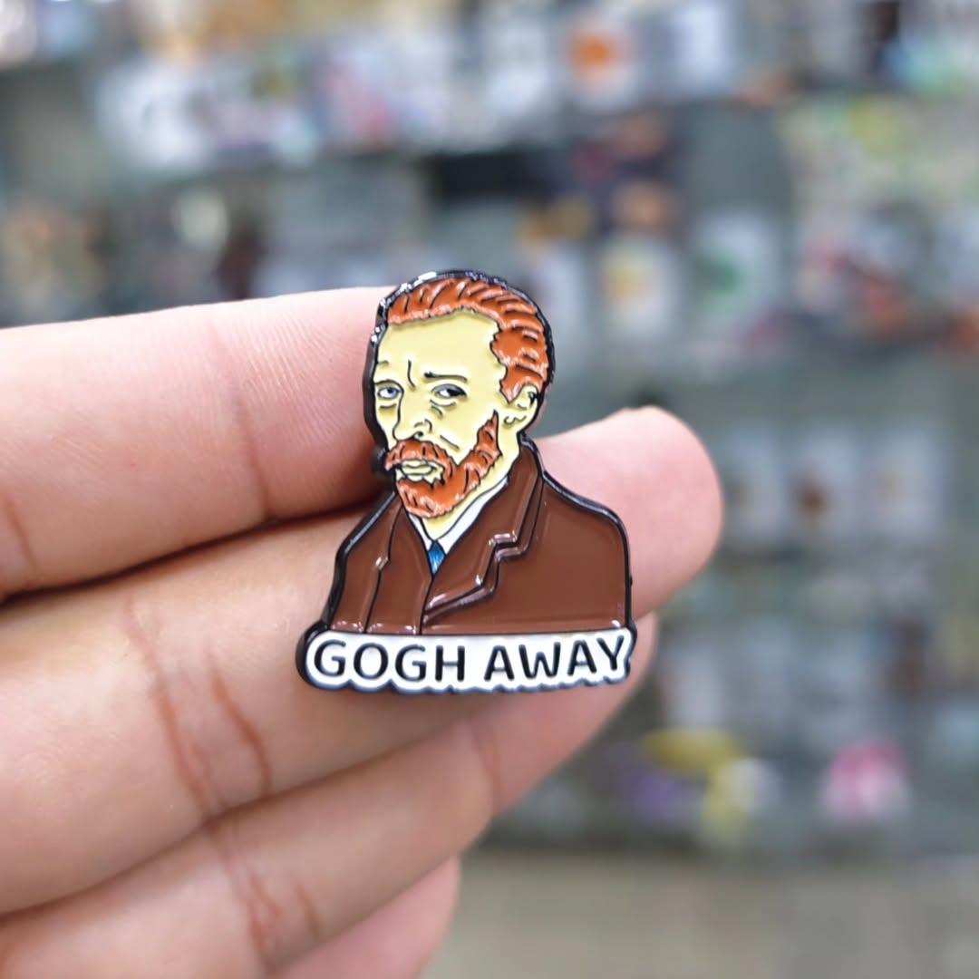 Van Gogh Pins - alternate view
