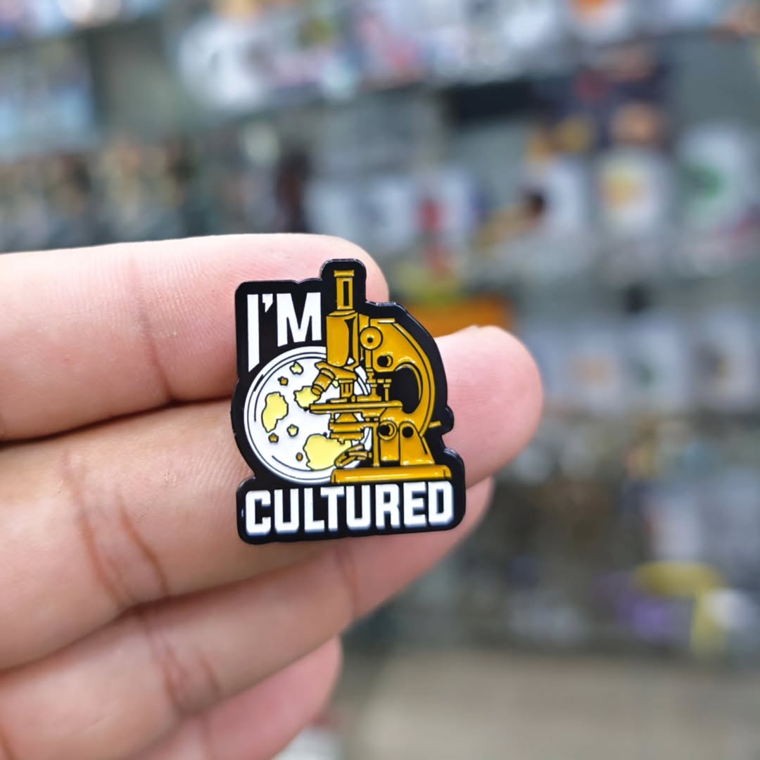 Im Cultured Science Pins - alternate view