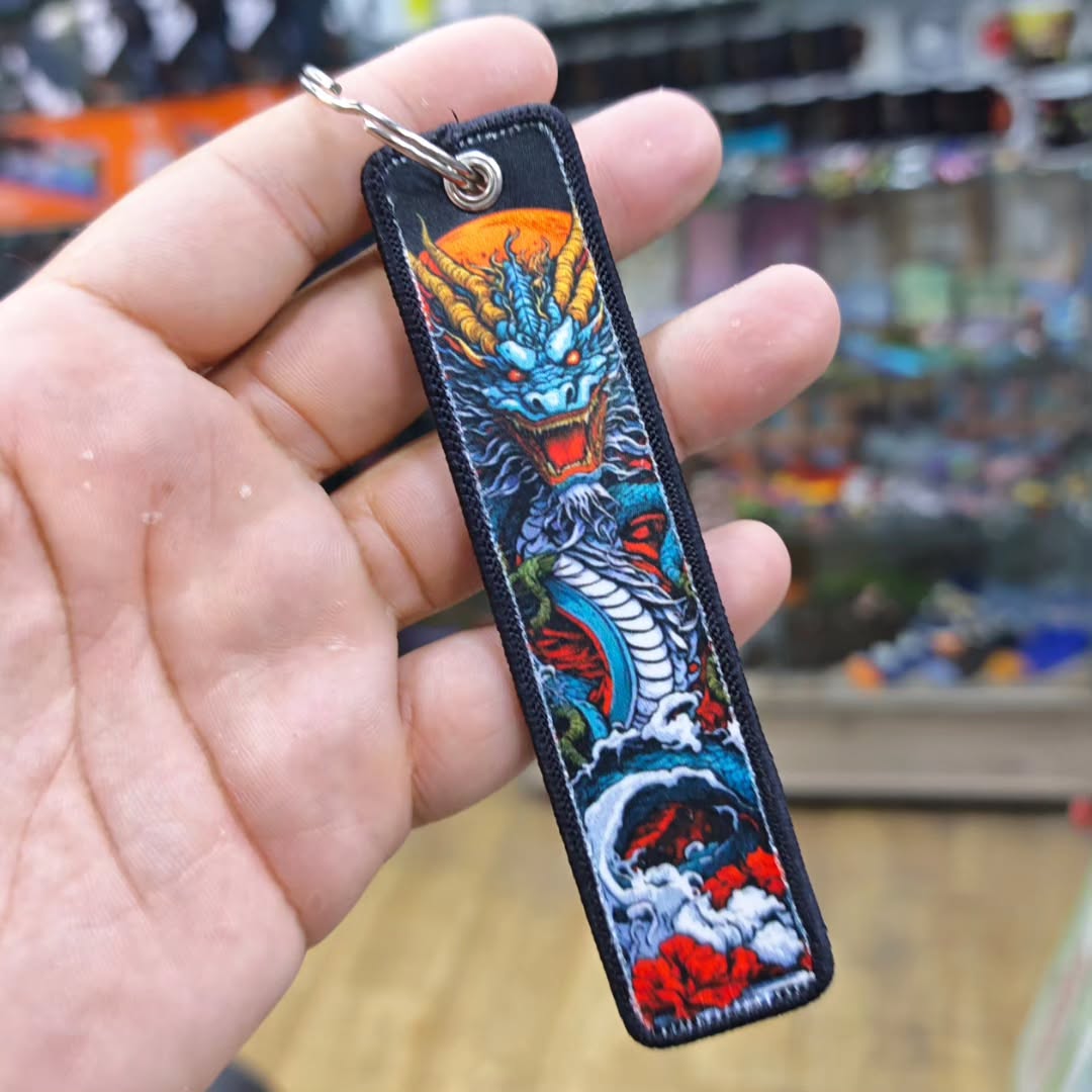 Dragons Keychain - alternate view