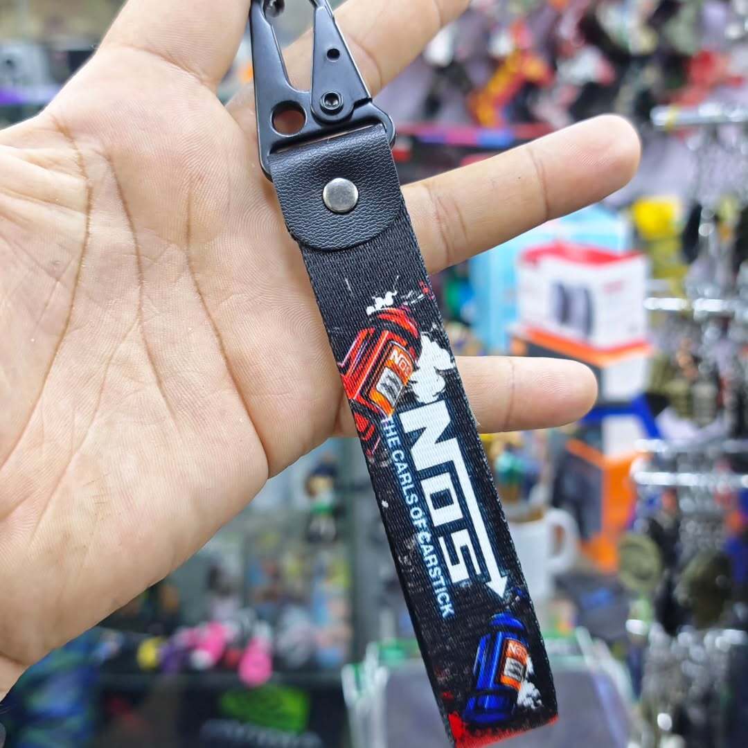 NOS Motorcycle Sport Car Keyring - alternate view