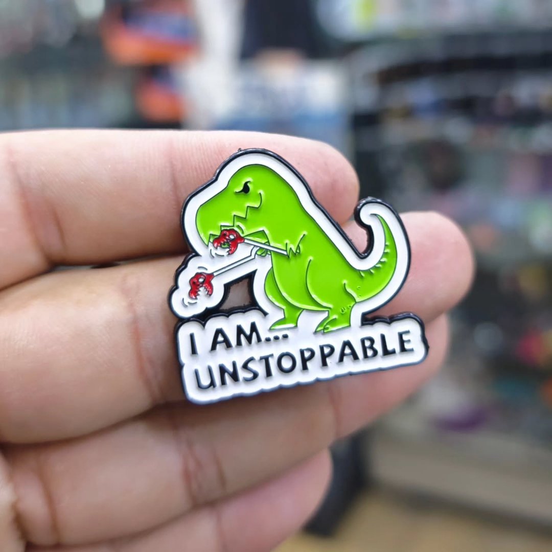 Im Instoppable Dinosaur Pins - alternate view