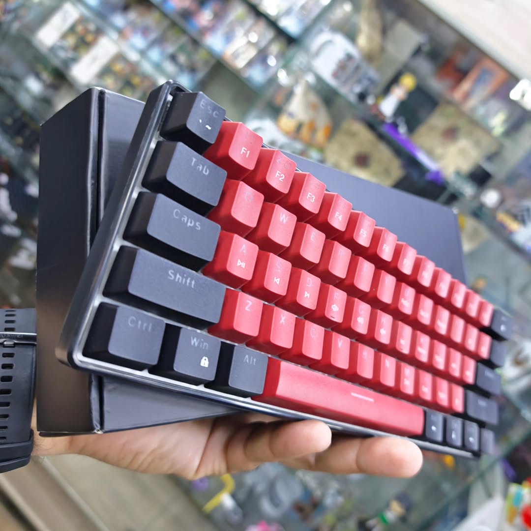Red Switch Snpurdiri V900 Mechanical Keyboard - alternate view