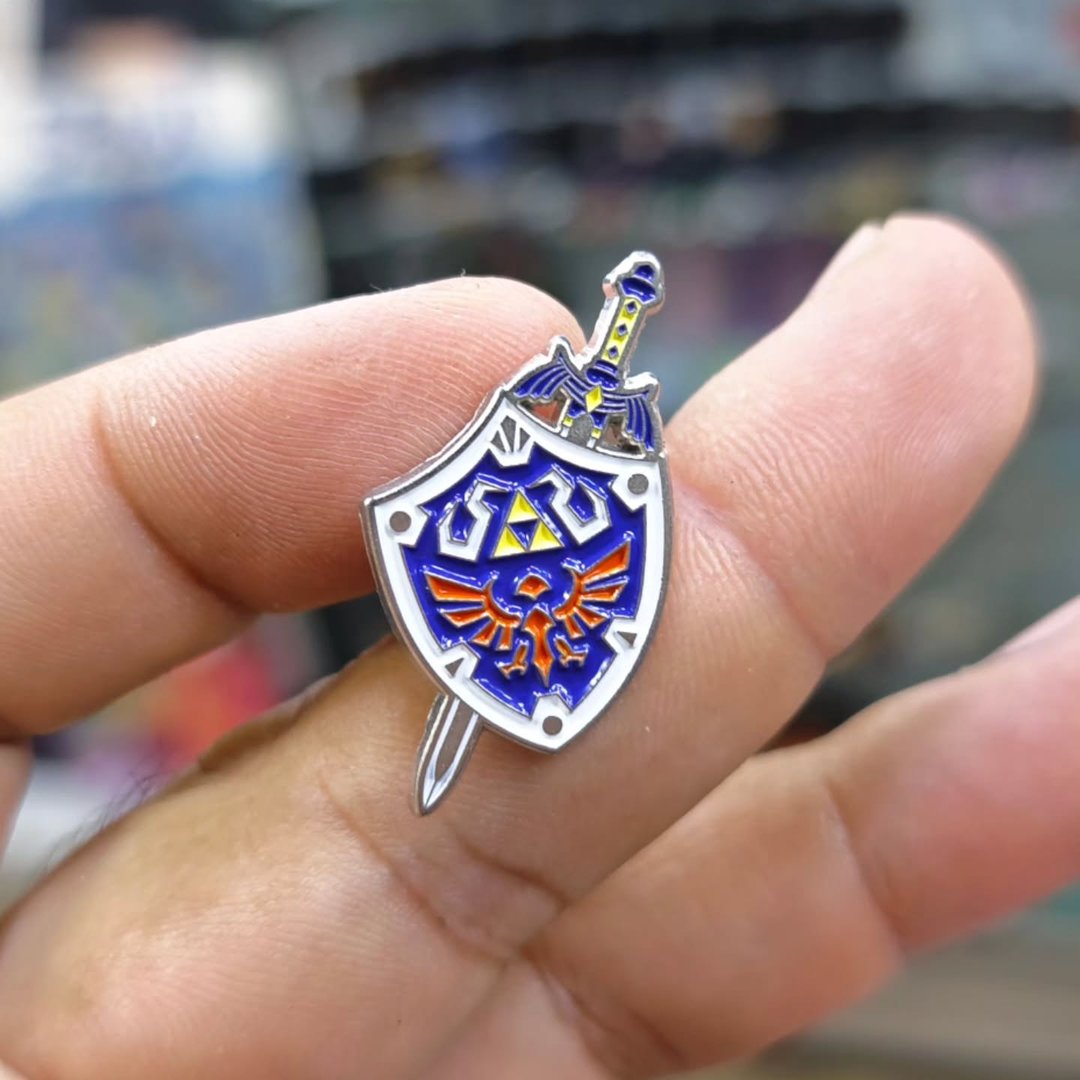 Zelda Pins - alternate view