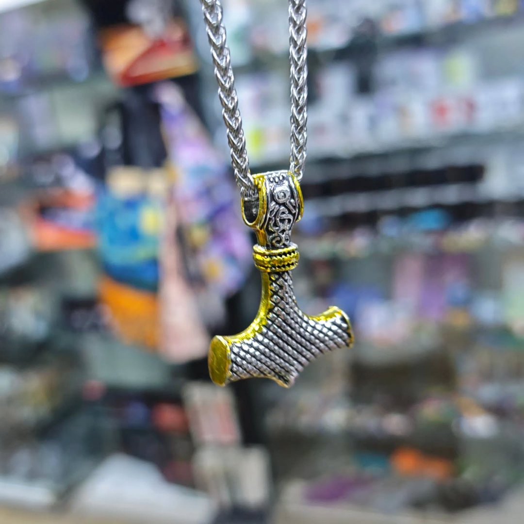 Thor Viking Necklace - alternate view