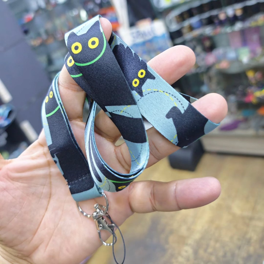 Cat Keychain - alternate view