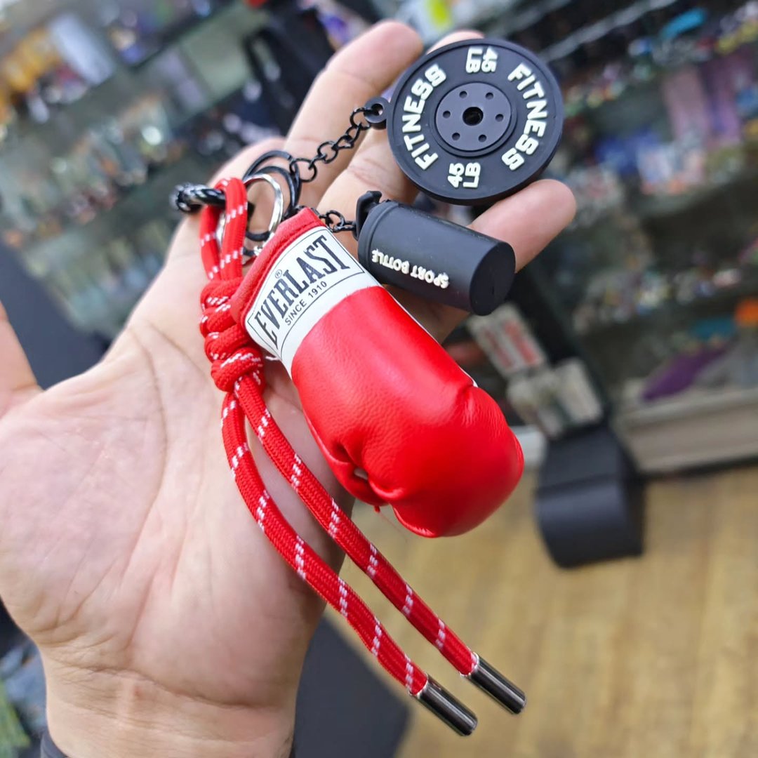 Boxing Keychain - alternate view
