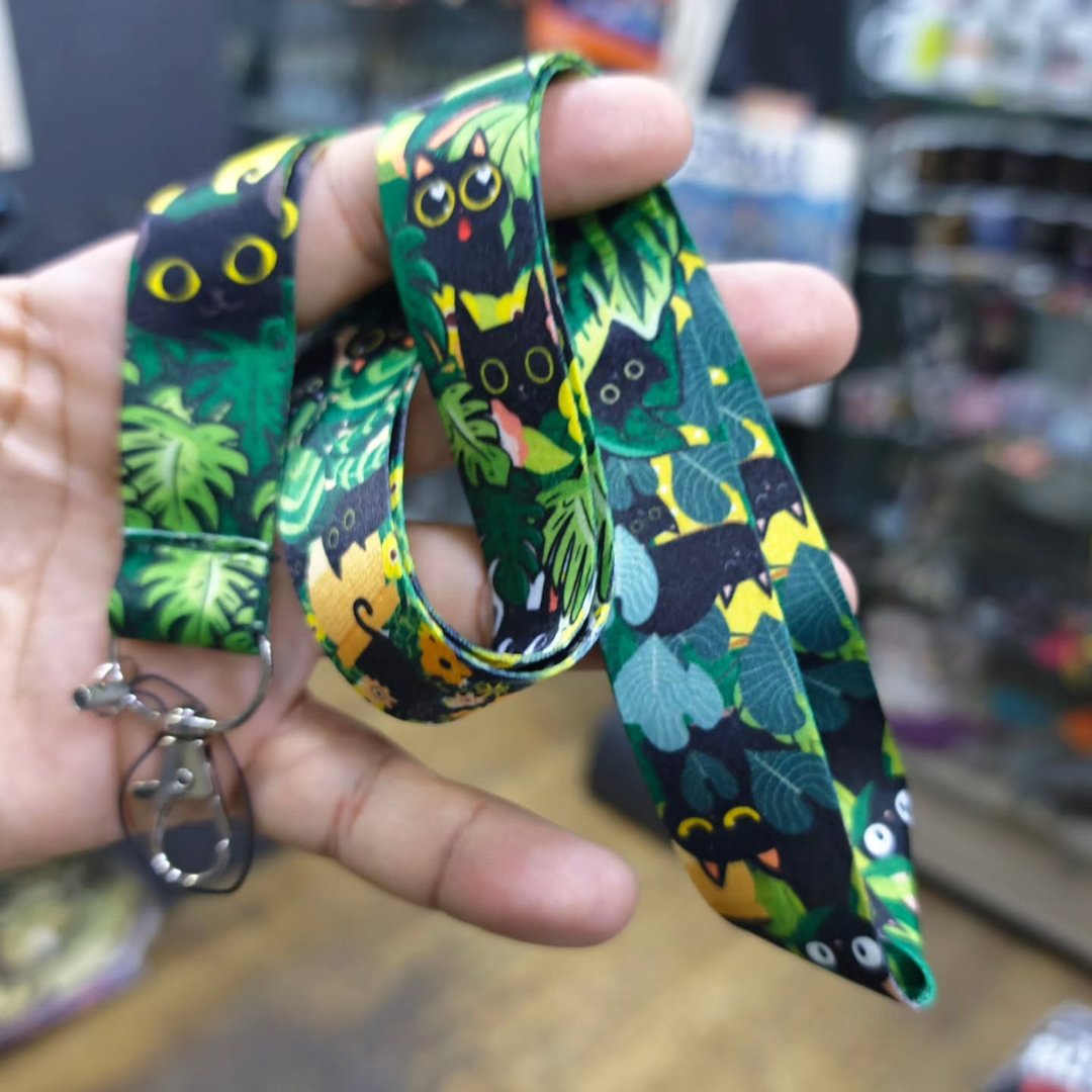 Cat Keychain - alternate view
