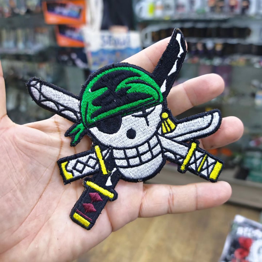 Embroidered Patch One Piece Zoro 120x55 cm - alternate view