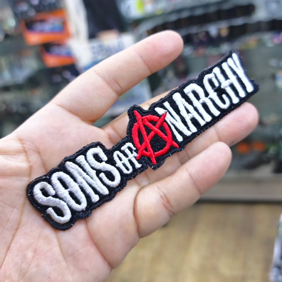 Embroidered Patch Sons Of Anarchy 35x135 cm - alternate view