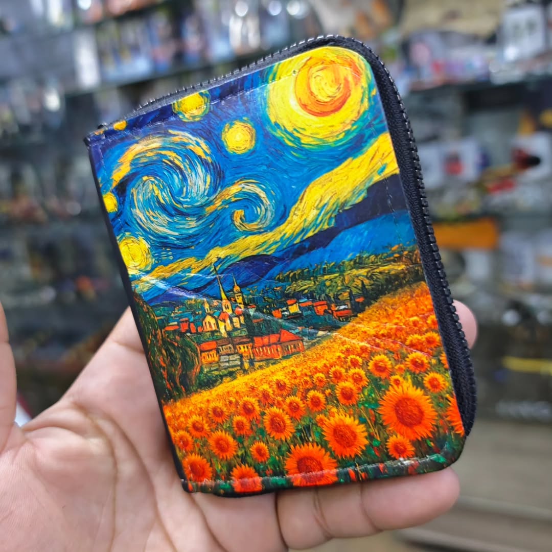 Van Gogh Card Holder - alternate view
