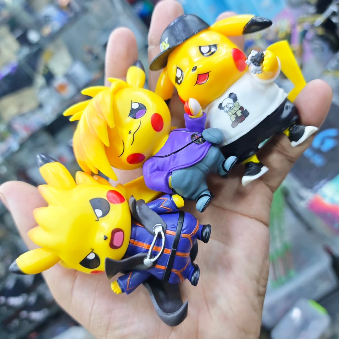 Promotion Pack 3 Pikachu Figure - alternate view