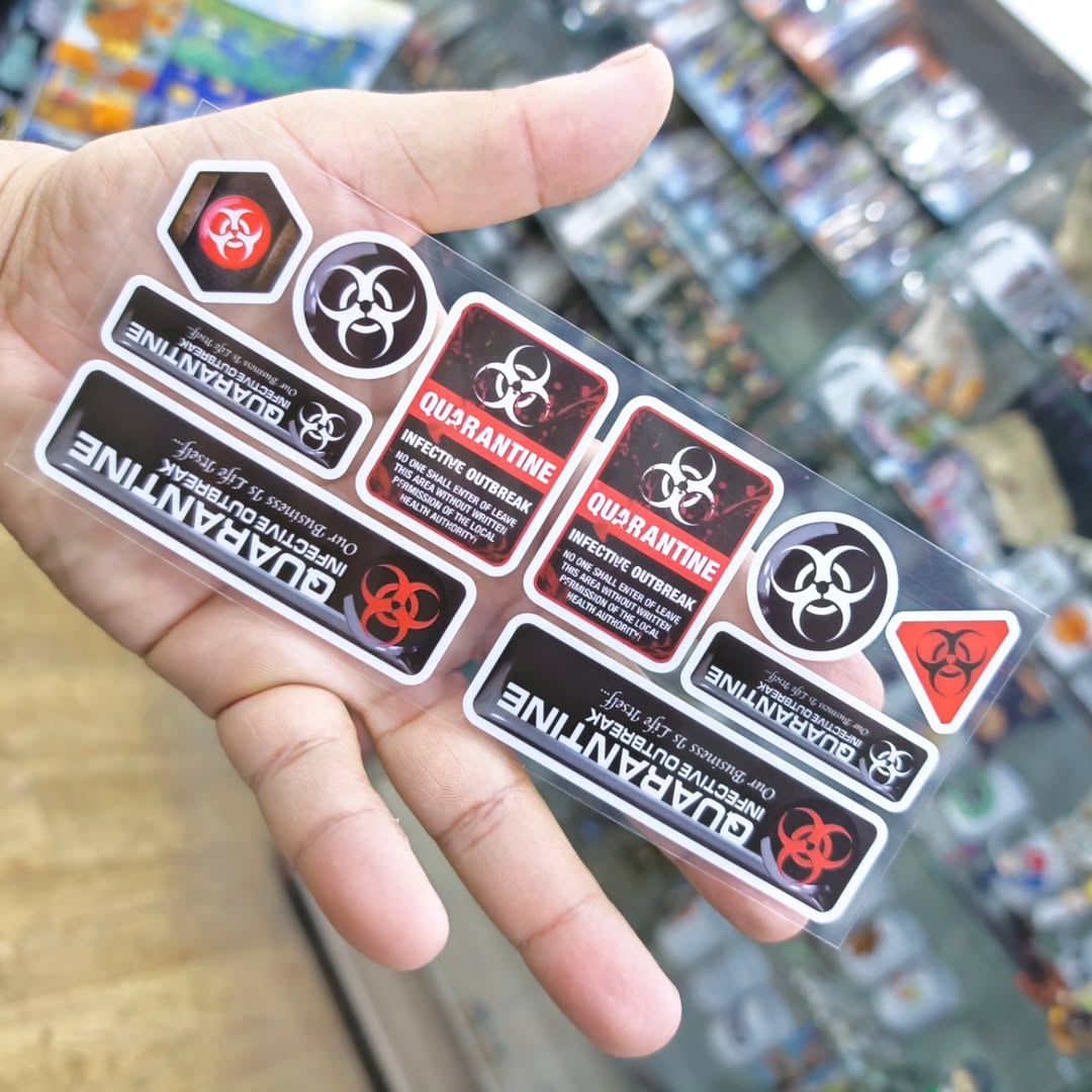Resident Evil Umbrella Corporation Sticker Pack - alternate view