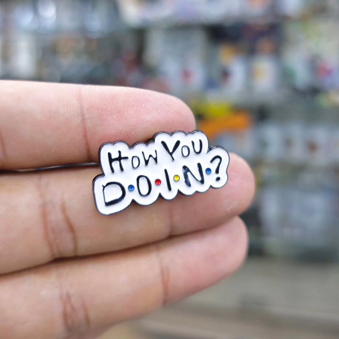 Friends Pins - alternate view