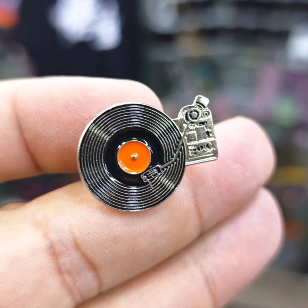 Vinyl Records Pins - alternate view