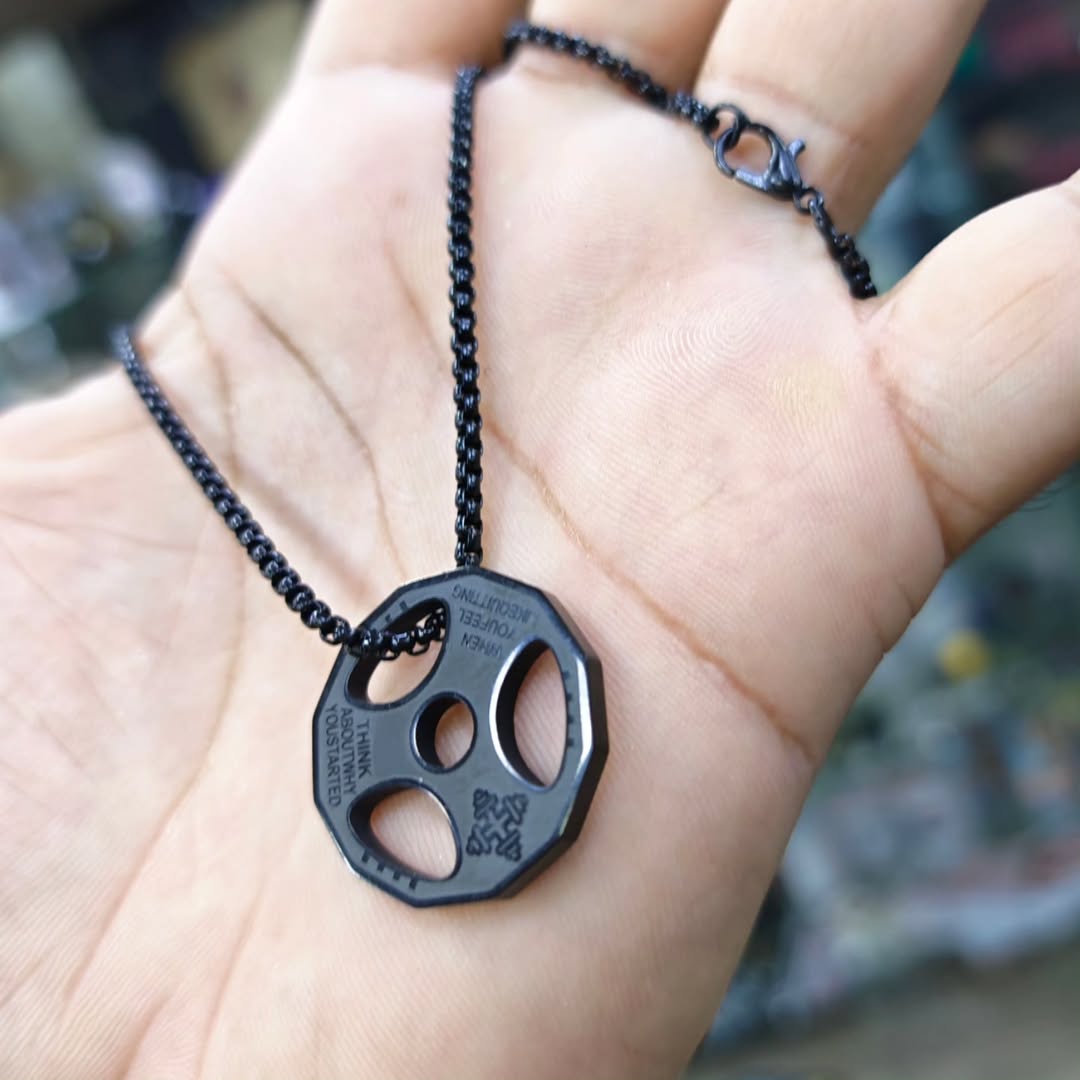 BodyBuilding Necklace - alternate view