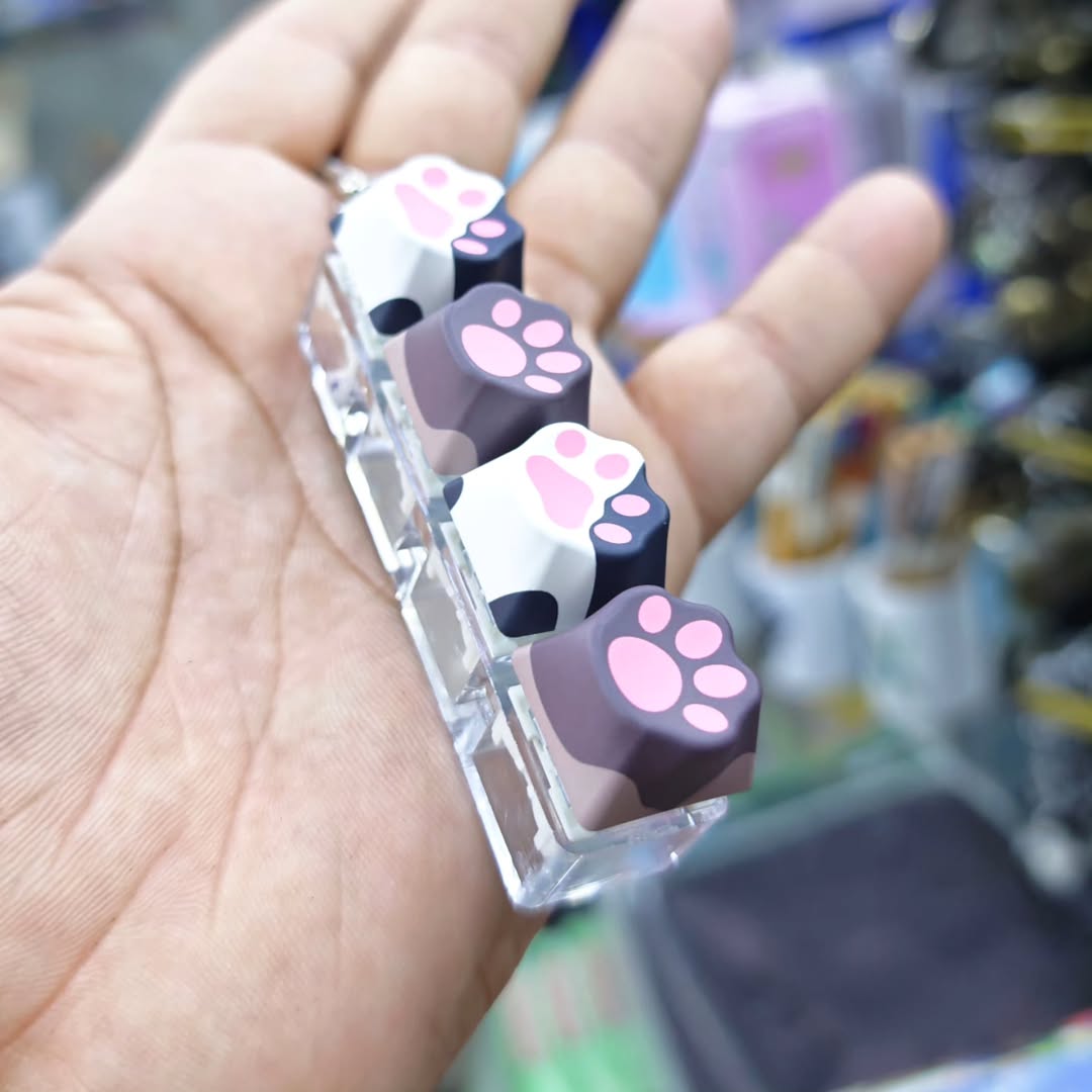 Anti Stress Keyboard Keychain - alternate view