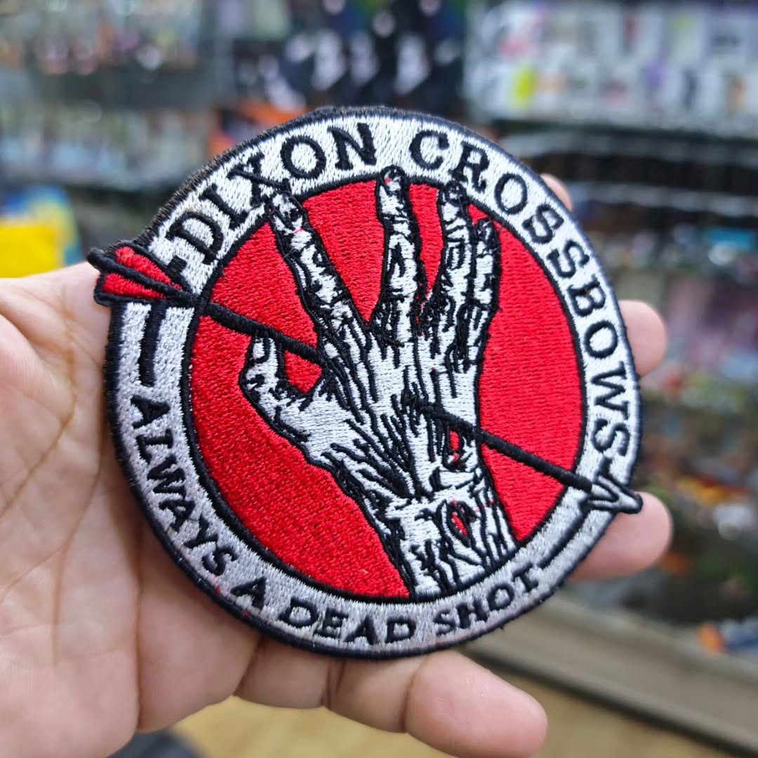 Embroidered Patch The Walking Dead Dixon 100 x 105 MM - alternate view