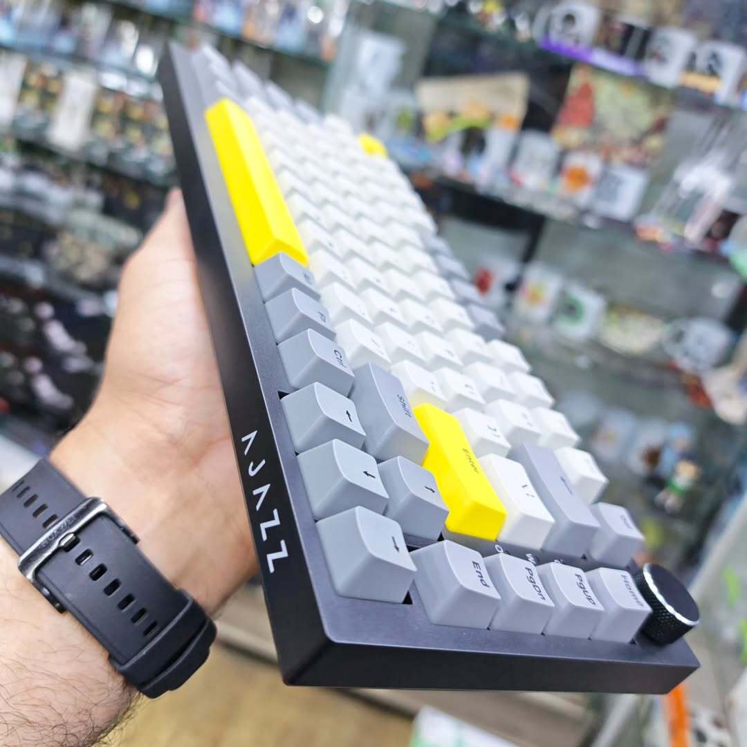 Ajazz AK820 Wired Mechanical Keyboard with Linear Switches - alternate view