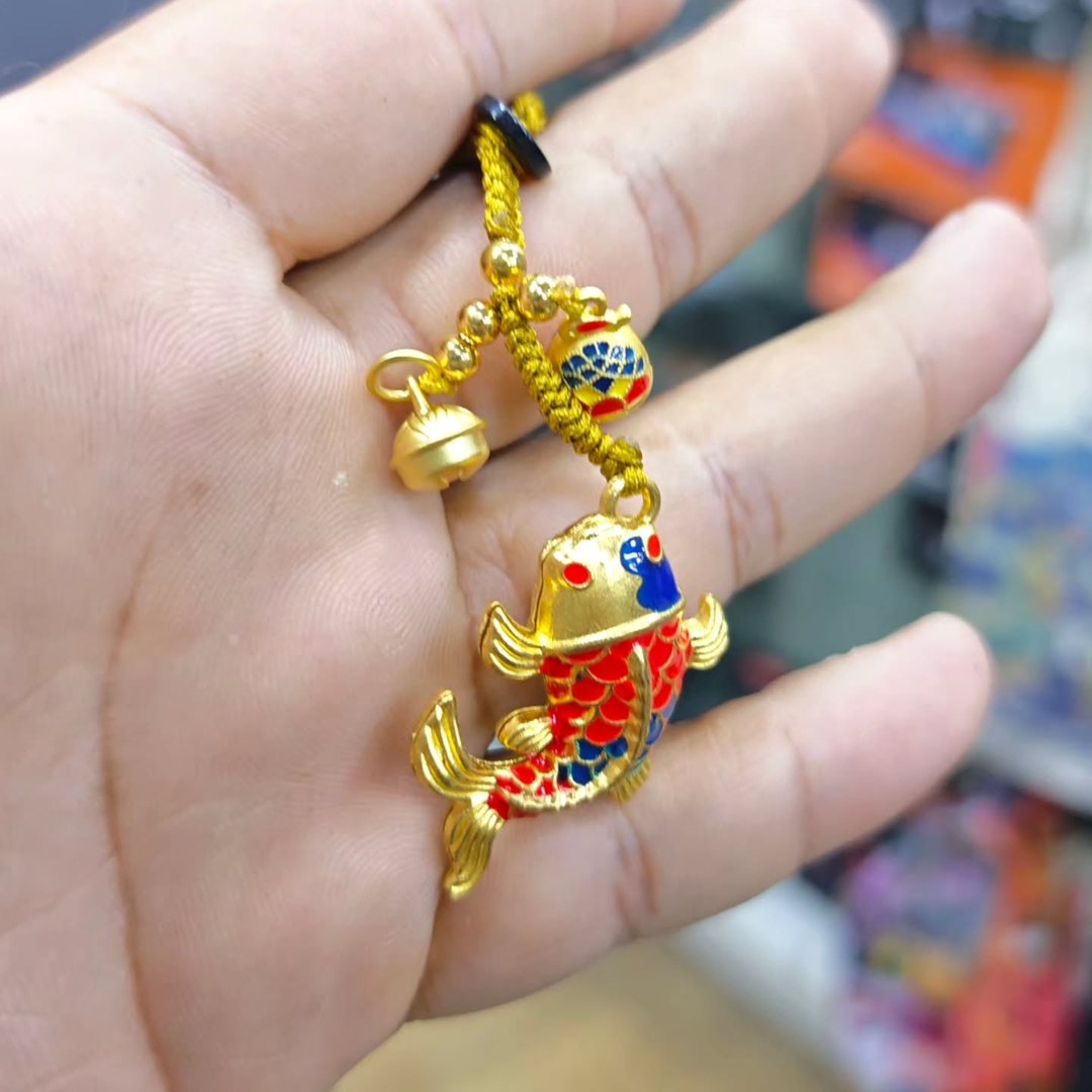 Chinese Keychain - alternate view