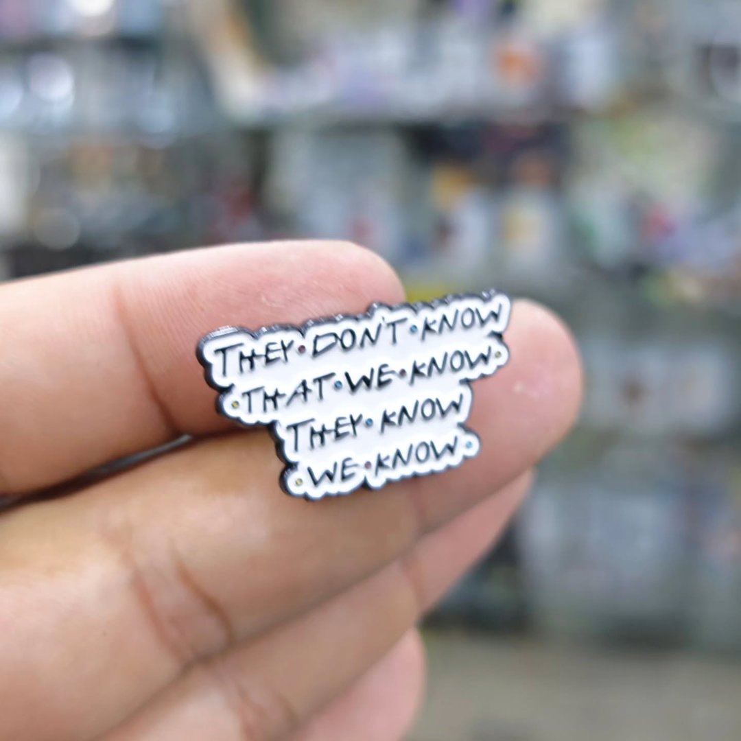 Friends Pins - alternate view