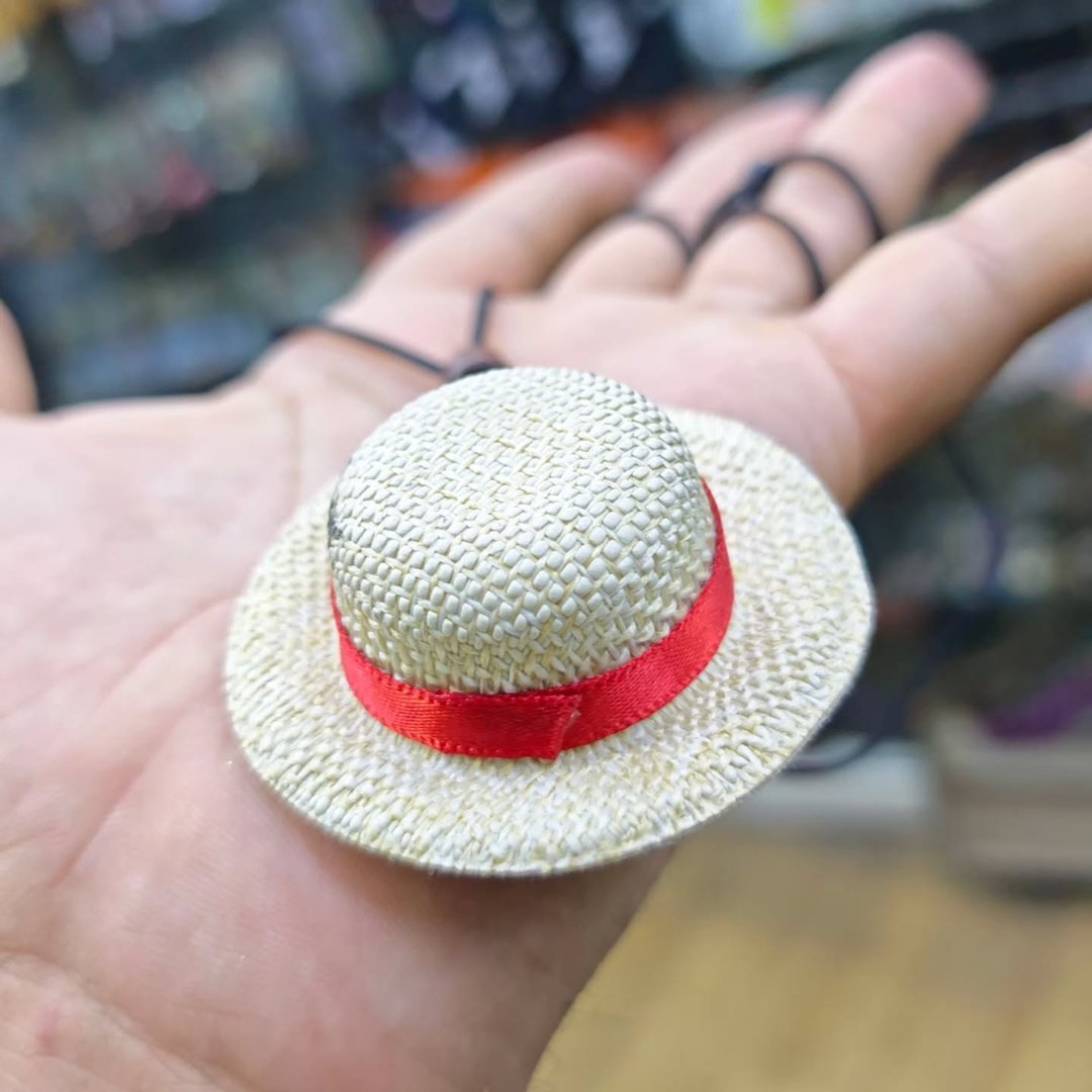 One Piece Necklace Luffy Hat - alternate view